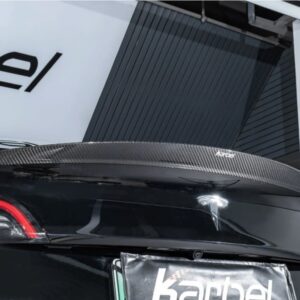KARBEL - TESLA MODEL 3 DRY CARBON FIBRE REAR SPOILER