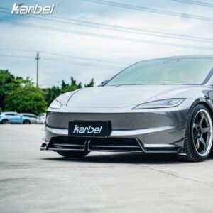KARBEL- TESLA MODEL 3 HIGHLAND 2024+ CARBON FIBRE FRONT LIP