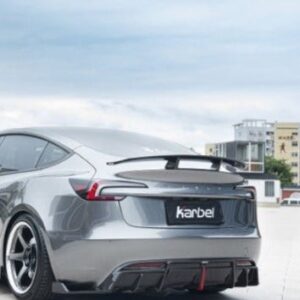 KARBEL- TESLA MODEL 3 HIGHLAND 2024+ CARBON FIBRE REAR DIFFUSER + REAR SIDE SKIRTS