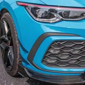 KARBEL - VOLKSWAGEN GOLF GTI MK8 CARBON FIBRE FRONT BUMPER CANARDS