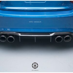 MTC DESIGN - BMW M2 F87 DRY CARBON FIBRE REAR DIFFUSER (STREET VERSION)