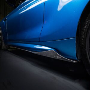 MTC DESIGN - BMW M2 F87 DRY CARBON FIBRE SIDE SKIRTS (STREET VERSION)
