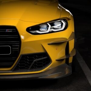 MTC DESIGN - BMW M3 G80 / M4 G82 DRY CARBON FIBRE CANARDS (TRACKPACK VERSION)