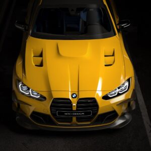 MTC DESIGN - BMW M3 G80 / M4 G82 DRY CARBON FIBRE FRONT HOOD BONNET (TRACKPACK VERSION)