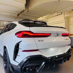 PAKTECHZ - BMW X6 G06 DRY CARBON FIBER REAR DIFFUSER