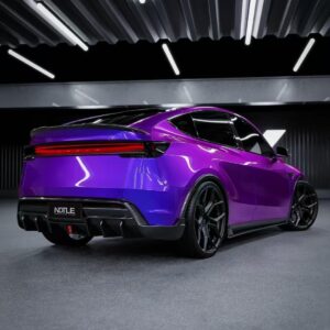 NOTLE - TESLA MODEL Y JUNIPER 2025+ DRY CARBON FIBER REAR LED DIFFUSER