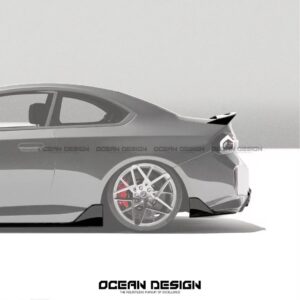 OCEAN DESIGN - BMW M2 G87 DRY CARBON REAR SIDE SKIRTS