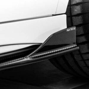 PAKTECHZ - MERCEDES BENZ CLA W118 DRY CARBON FIBRE SIDE SKIRTS
