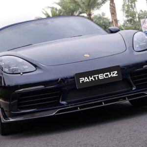 PAKTECHZ - PORSCHE CAYMAN / BOXSTER 718 DRY CARBON FIBRE FRONT LIP