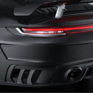 PAKTECKZ - PORSCHE 992 TURBO S DRY CARBON FIBRE REAR BUMPER