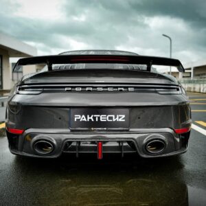PAKTECKZ - PORSCHE 992 TURBO S DRY CARBON FIBRE REAR DIFFUSER