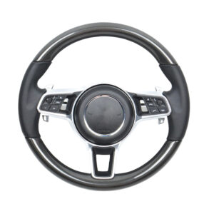 PORSCHE CARBON FIBRE / LEATHER CUSTOM STEERING WHEEL