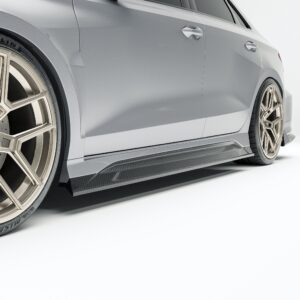 REVOZPORT - AUDI RS3 8Y SALOON DRY CARBON FIBER SIDE SKIRTS