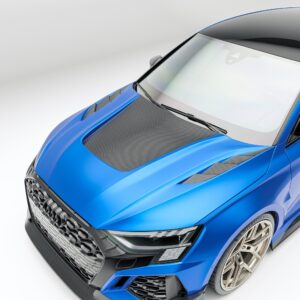 REVOZPORT - AUDI RS3 8Y SPORTBACK DRY CARBON FIBER HOOD BONNET