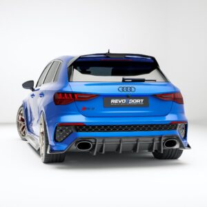 REVOZPORT - AUDI RS3 8Y SPORTBACK DRY CARBON FIBER REAR DIFFUSER