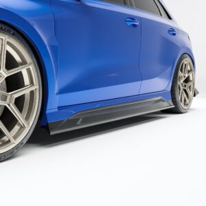 REVOZPORT - AUDI RS3 8Y SPORTBACK DRY CARBON FIBER SIDE SKIRTS