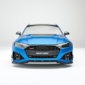 REVOZPORT - AUDI RS4 B9.5 DRY CARBON FIBER FRONT GRILLE TRIM