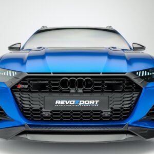 REVOZPORT - AUDI RS6 C8 DRY CARBON FIBER FRONT GRILLE TRIM
