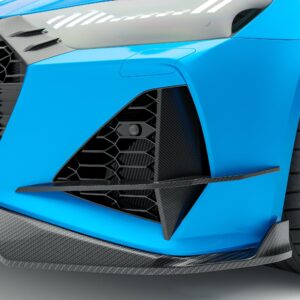 REVOZPORT - AUDI RS7 C8 DRY CARBON FIBER FRONT CANARDS