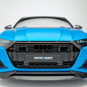 REVOZPORT - AUDI RS7 C8 DRY CARBON FIBER FRONT GRILLE TRIM