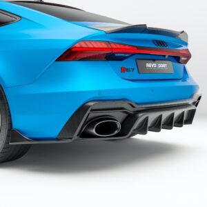 REVOZPORT - AUDI RS7 C8 DRY CARBON FIBER REAR DIFFUSER