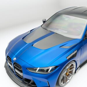 REVOZPORT - BMW M3 G80 DRY CARBON FIBER HOOD BONNET