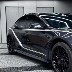 REVSTANCE - TESLA MODEL 3 HIGHLAND 2023+ GLOSS BLACK SIDE SKIRTS