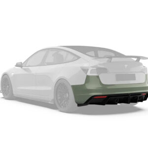 ROBOT - TESLA MODEL 3 CRYPTON REAR BUMPER AND REAR DIFFUSER