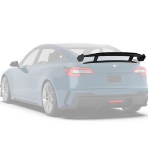 ROBOT - TESLA MODEL 3 HACKER DOUBLE DECKER REAR SPOILER WING V3