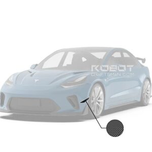 ROBOT - TESLA MODEL 3 HACKER NARROW BODY FRONT BUMPER CANARDS