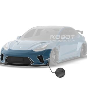 ROBOT - TESLA MODEL 3 HACKER WIDEBODY FRONT BUMPER AND FRONT LIP