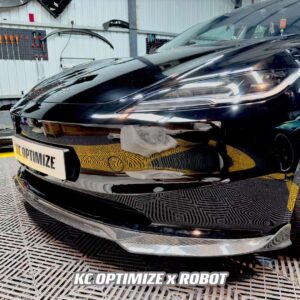 ROBOT - TESLA MODEL 3 HIGHLAND 2024+ FRP / CARBON FIBRE FRONT LIP ( LOWLINE)