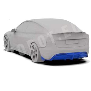 ROBOT - TESLA MODEL 3 HIGHLAND 2024+ FRP / CARBON FIBRE REAR DIFFUSER