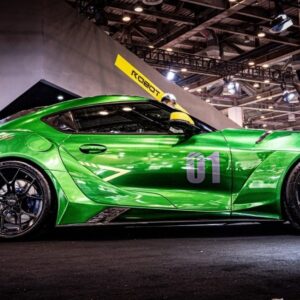 ROBOT  - TOYOTA GR SUPRA "HYPERION" WIDEBODY FENDER FLARES WHEEL ARCHES & SIDE SKIRTS PACKAGE