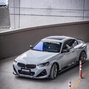 SOOQOO - BMW 2 SERIES G42 / M240I DRY CARBON FIBRE FRONT LIP