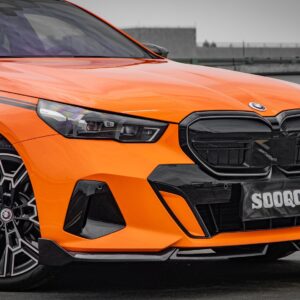 SOOQOO - BMW 5 SERIES G60 2023+ DRY CARBON FIBRE FRONT LIP MP STYLE