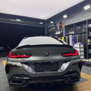 SOOQOO - BMW 8 SERIES GRAN COUPE G16 CARBON FIBER REAR DIFFUSER