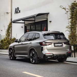 SOOQOO - BMW IX3 G08 DRY CARBON REAR DIFFUSER