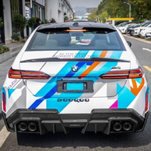 SOOQOO - BMW M5 G90 DRY CARBON FIBER REAR SPOILER