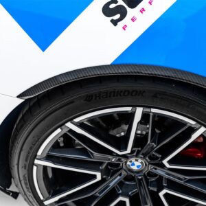 SOOQOO - BMW M5 G90 / G99 DRY CARBON FIBER WHEEL ARCH TRIM