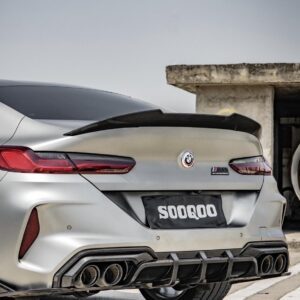 SOOQOO - BMW M8 F91 COMPETITION DRY CARBON FIBRE REAR DIFFUSER