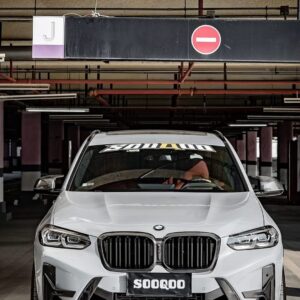 SOOQOO - BMW X3M F97 LCI DRY CARBON FIBRE FRONT LIP