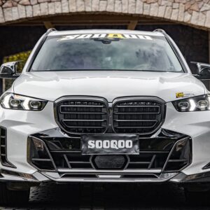 SOOQOO - BMW X5 G05 LCI CARBON FIBRE FRONT LIP V2