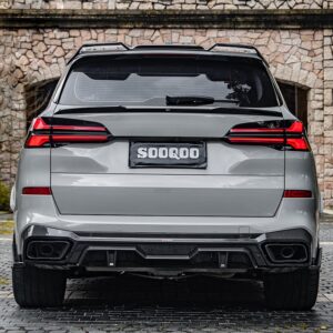 SOOQOO - BMW X5 G05 LCI CARBON FIBRE REAR DIFFUSER