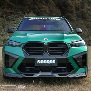 SOOQOO - BMW X5M F95 LCI DRY CARBON FIBRE FRONT LIP