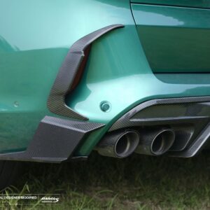 SOOQOO - BMW X5M F95 LCI DRY CARBON FIBRE REAR CANARDS