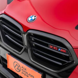 SOOQOO - BMW X6M F96 LCI DRY CARBON FIBER FRONT GRILLE FRAME