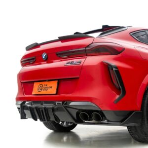 SOOQOO - BMW X6M F96 LCI DRY CARBON FIBER REAR DIFFUSER