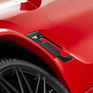 SOOQOO - BMW X6M F96 LCI DRY CARBON FIBER SIDE FENDER TRIM