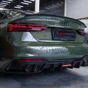 TAKD - AUDI A4 S-LINE / S4 B9 DRY CARBON FIBRE REAR DIFFUSER
